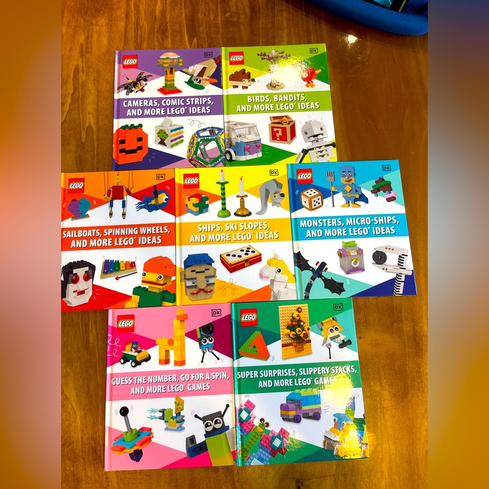LEGO Kids Toy Book Set - Colorful Ideas Collection